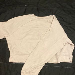 Cream size M long sleeve